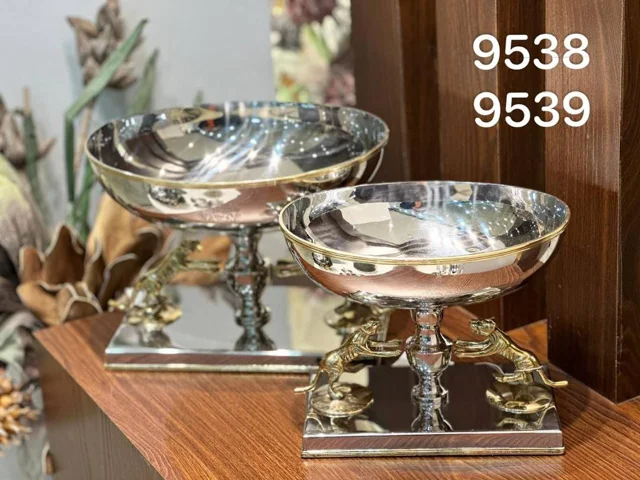 کاسه بیضی پایه دار کوچک