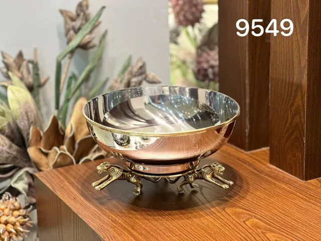 کاسه میوه خوری سه پایه
