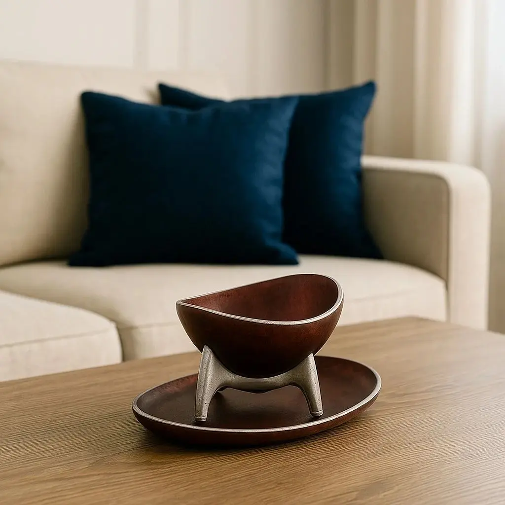 ست پیاله و پیش دستی ( دست 6 تایی )